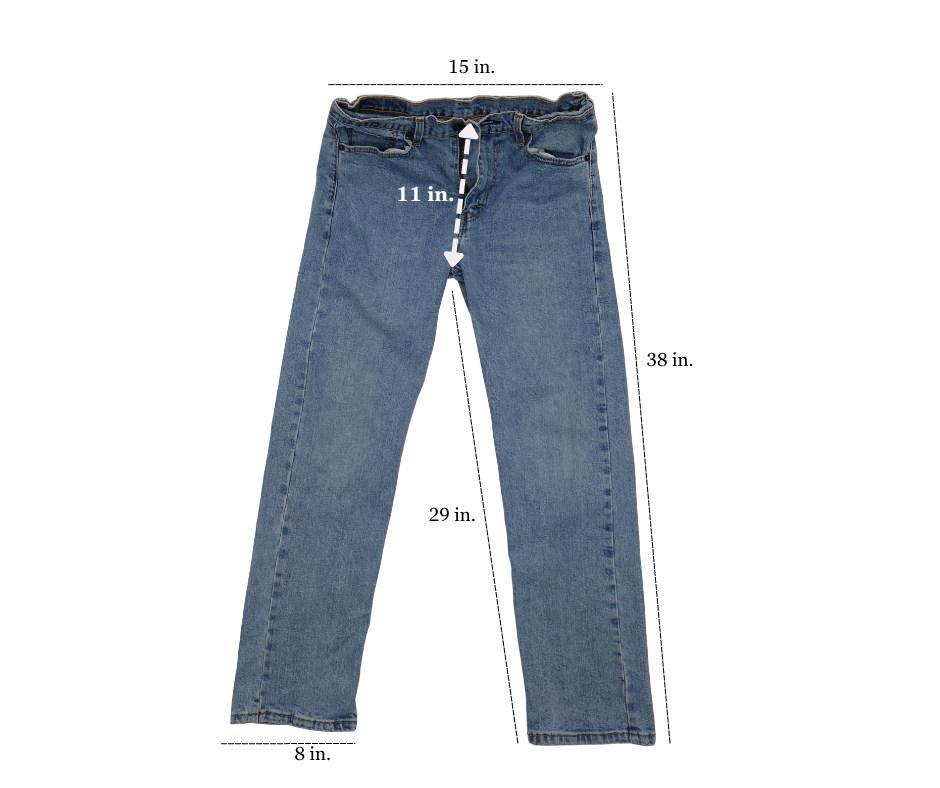 Levi's 505 Jeans W32 L30 Light Blue Denim Classic Fit - Image 1