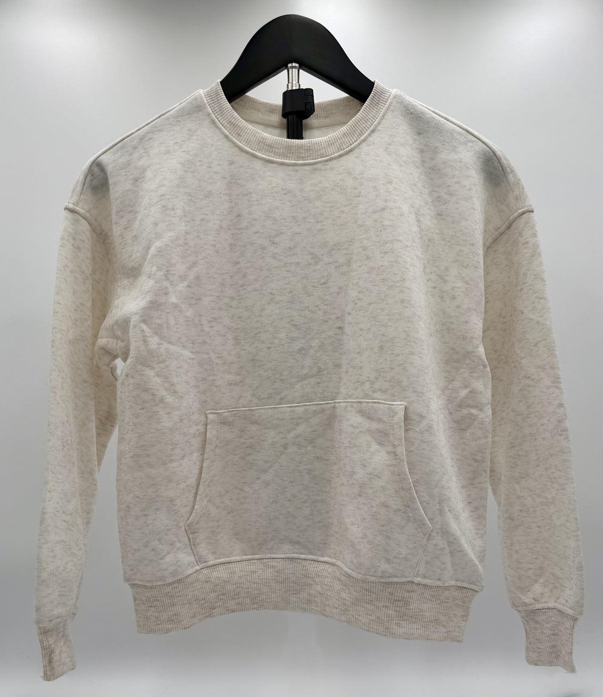 90 Degree by Reflex Babyfleece Run Around Pullover Sweatshirt Girls Large Beige Polyester - Image 6