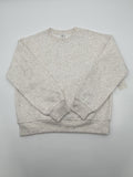 90 Degree by Reflex Babyfleece Run Around Pullover Sweatshirt Girls Large Beige Polyester - Image 1
