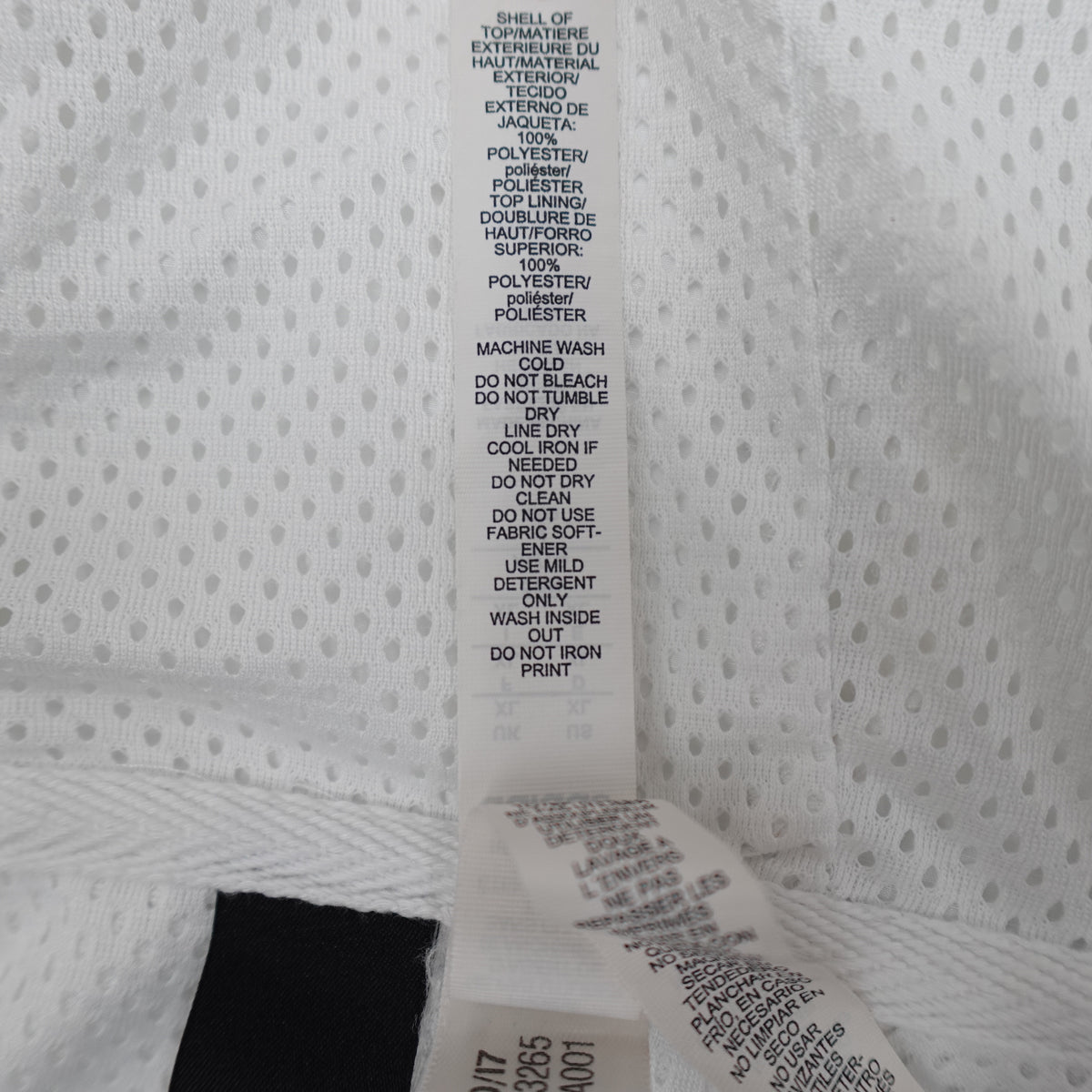 Adidas Colorblock Hooded Jacket Polyester Full Zip Windbreaker - Image 4