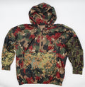 Adidas Pharrell Williams Medium Multicolor Camo Polyester Windbreaker Jacket - Image 1