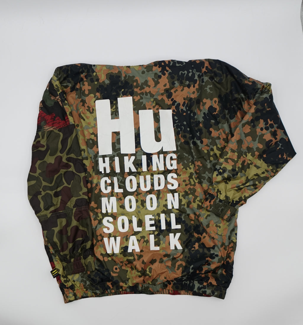 Adidas Pharrell Williams Medium Multicolor Camo Polyester Windbreaker Jacket - Image 6