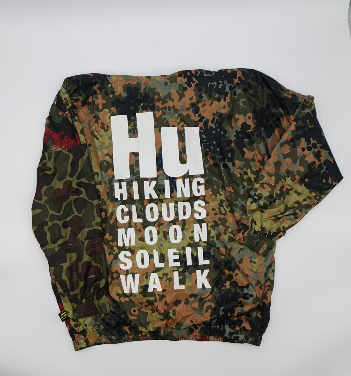 Adidas Pharrell Williams Medium Multicolor Camo Polyester Windbreaker Jacket - Image 6