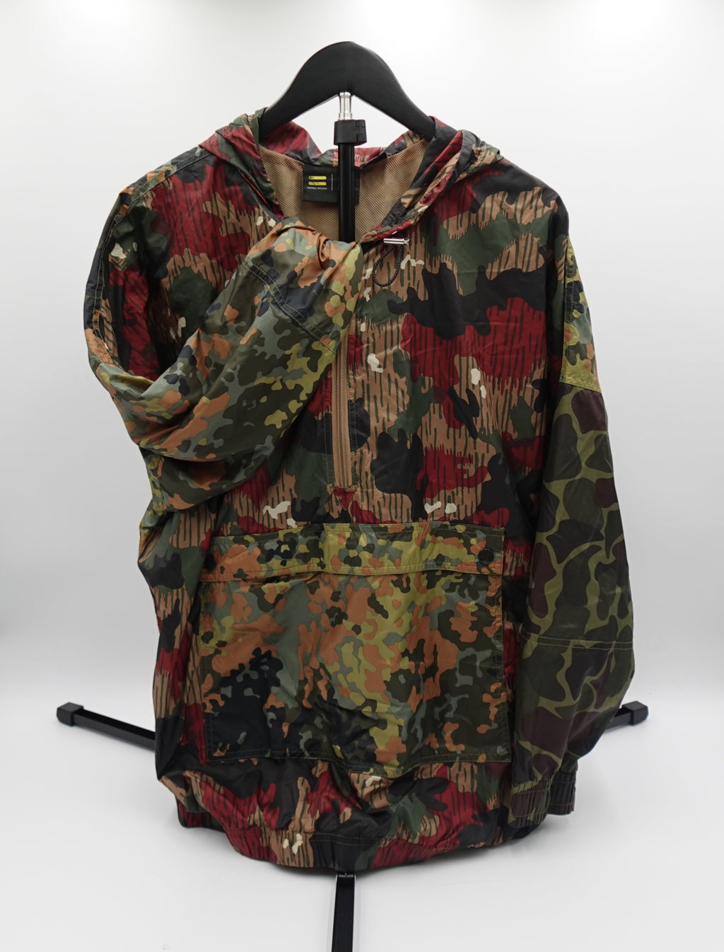 Adidas Pharrell Williams Medium Multicolor Camo Polyester Windbreaker Jacket - Image 7